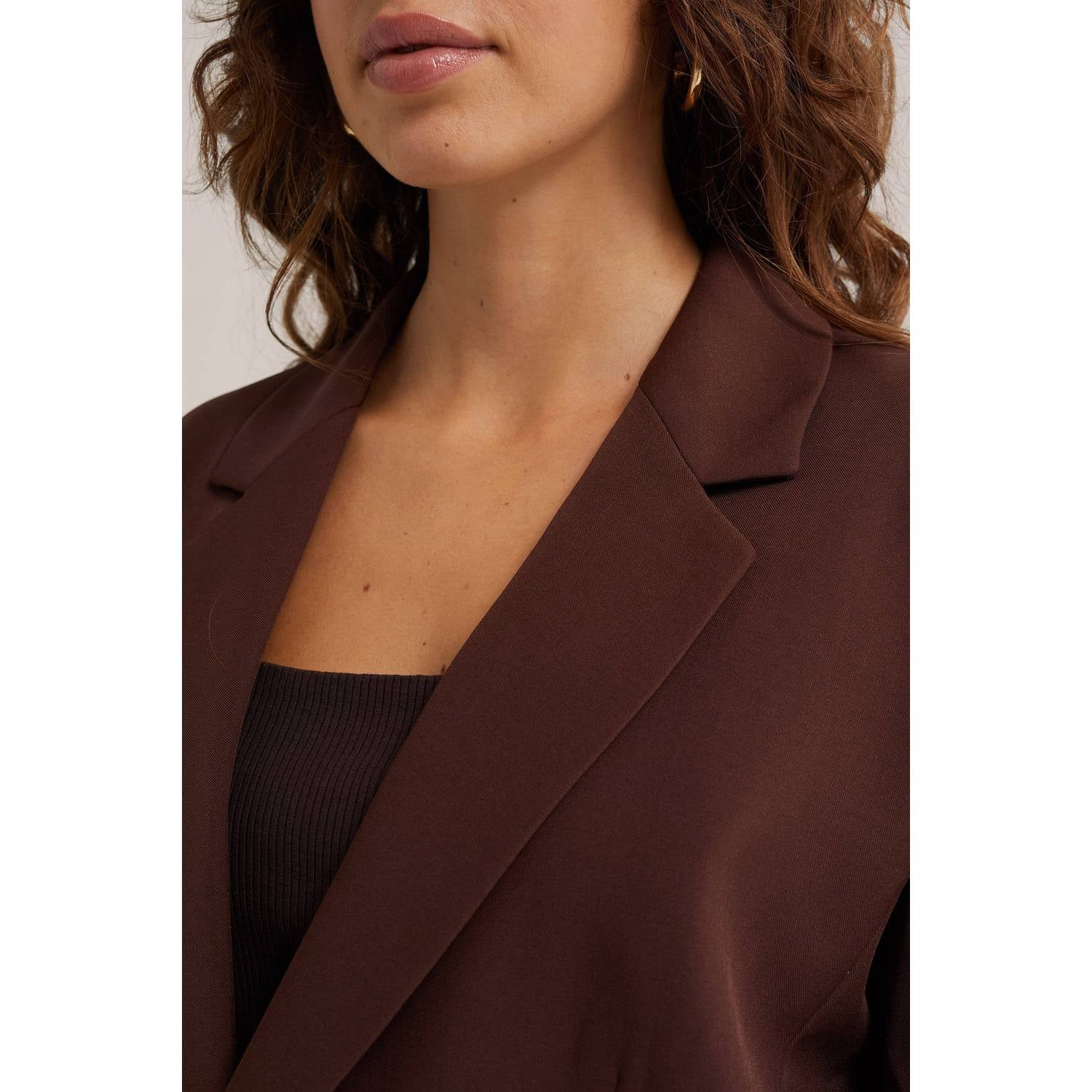 WE Fashion blazer bruin