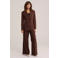 WE Fashion flared broek - bruin