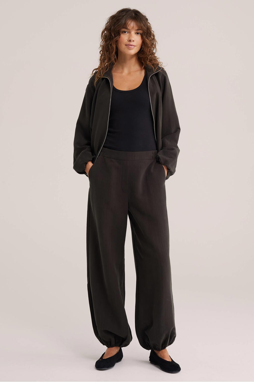 WE Fashion bomberjack - bruin