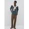 MANGO TEEN T-shirt met backprint - grijsblauw