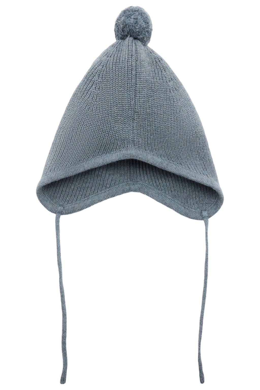 Mango Kids gebreide muts - blauwgroen
