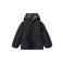 Mango Kids gewatteerde winterjas - zwart