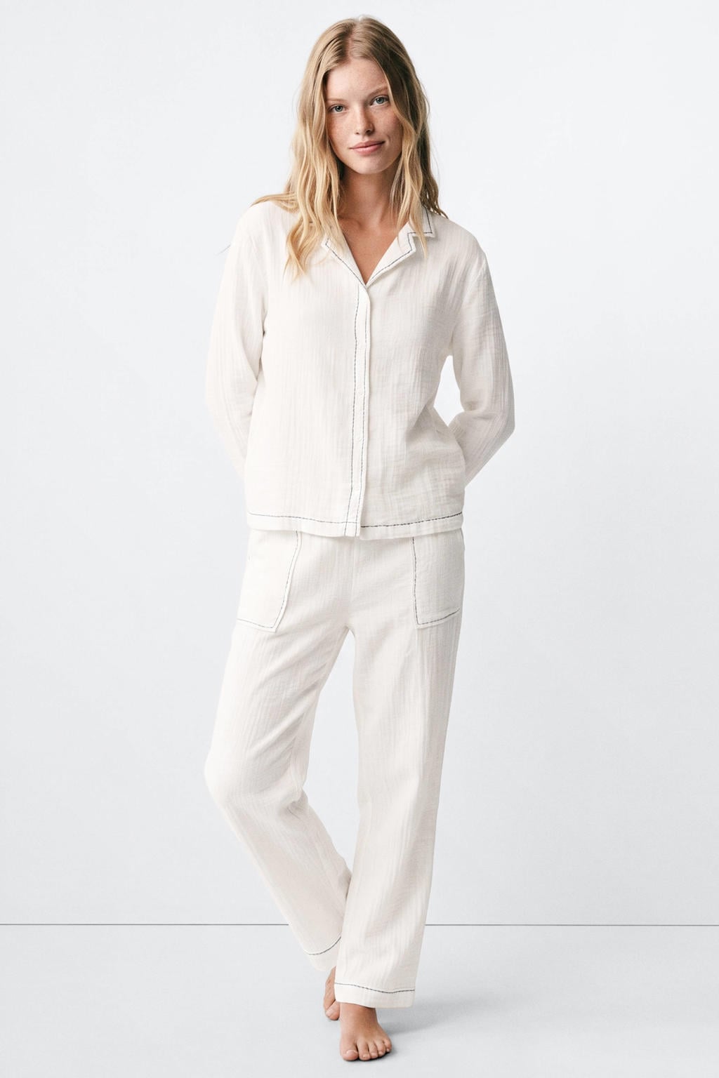 MANGO TEEN pyjama - wit