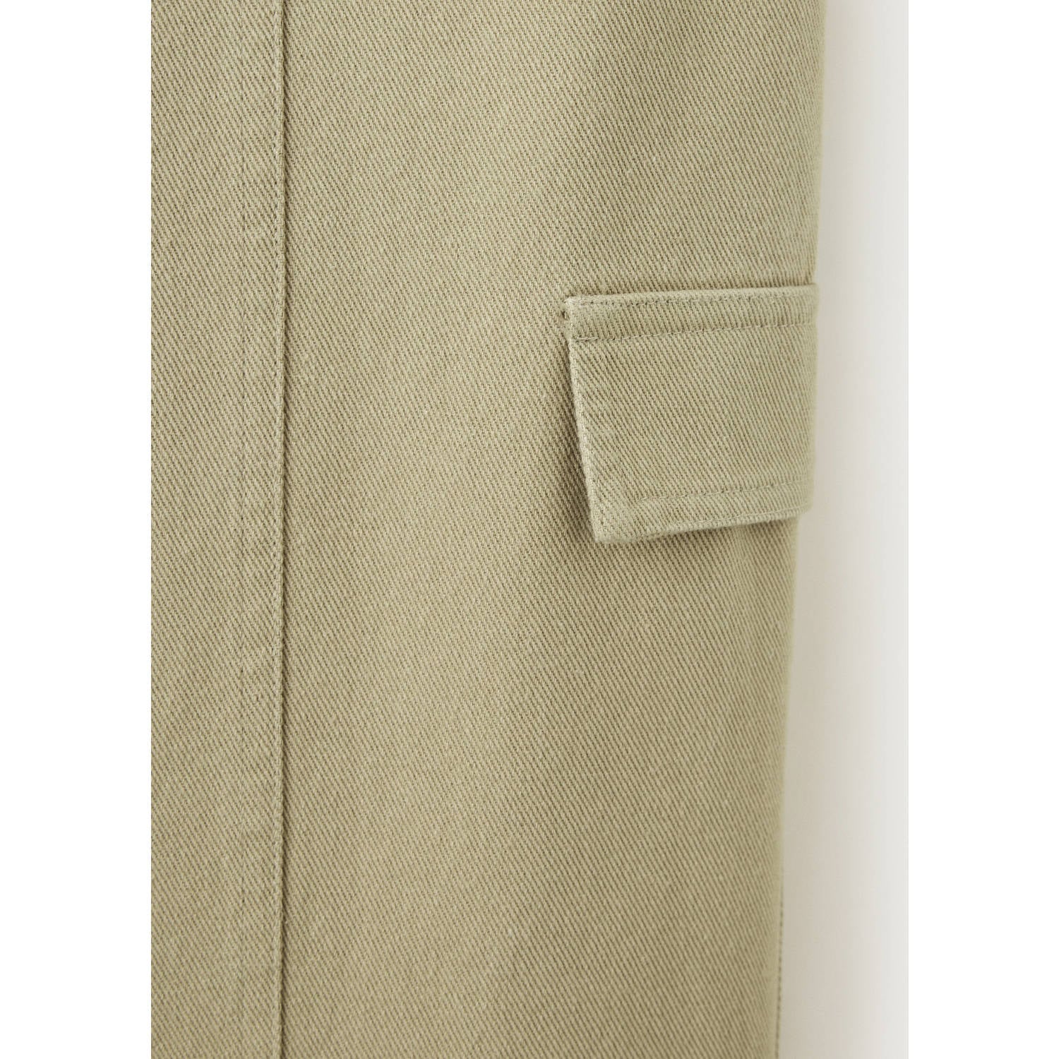 MANGO TEEN cargobroek kaki