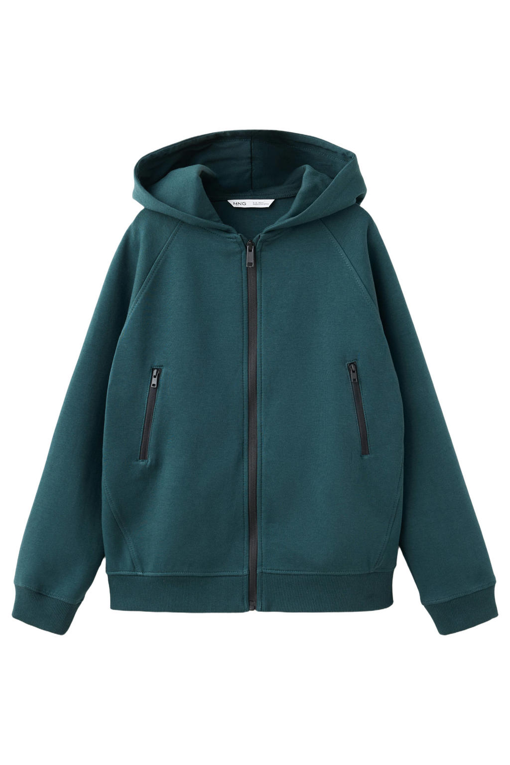 Mango Kids sweatvest - groen