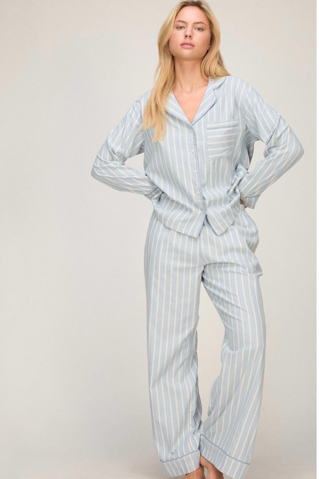 Hunkemöller pyjamabroek - lichtblauw