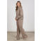 NUKUS wide leg broek - beige