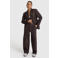 Alix the Label barrel pantalon met panterprint - bruin