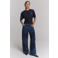 Alix the Label wide leg jeans - mediumblauw