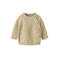 LIL' ATELIER BABY katoenen gebreide trui - beige