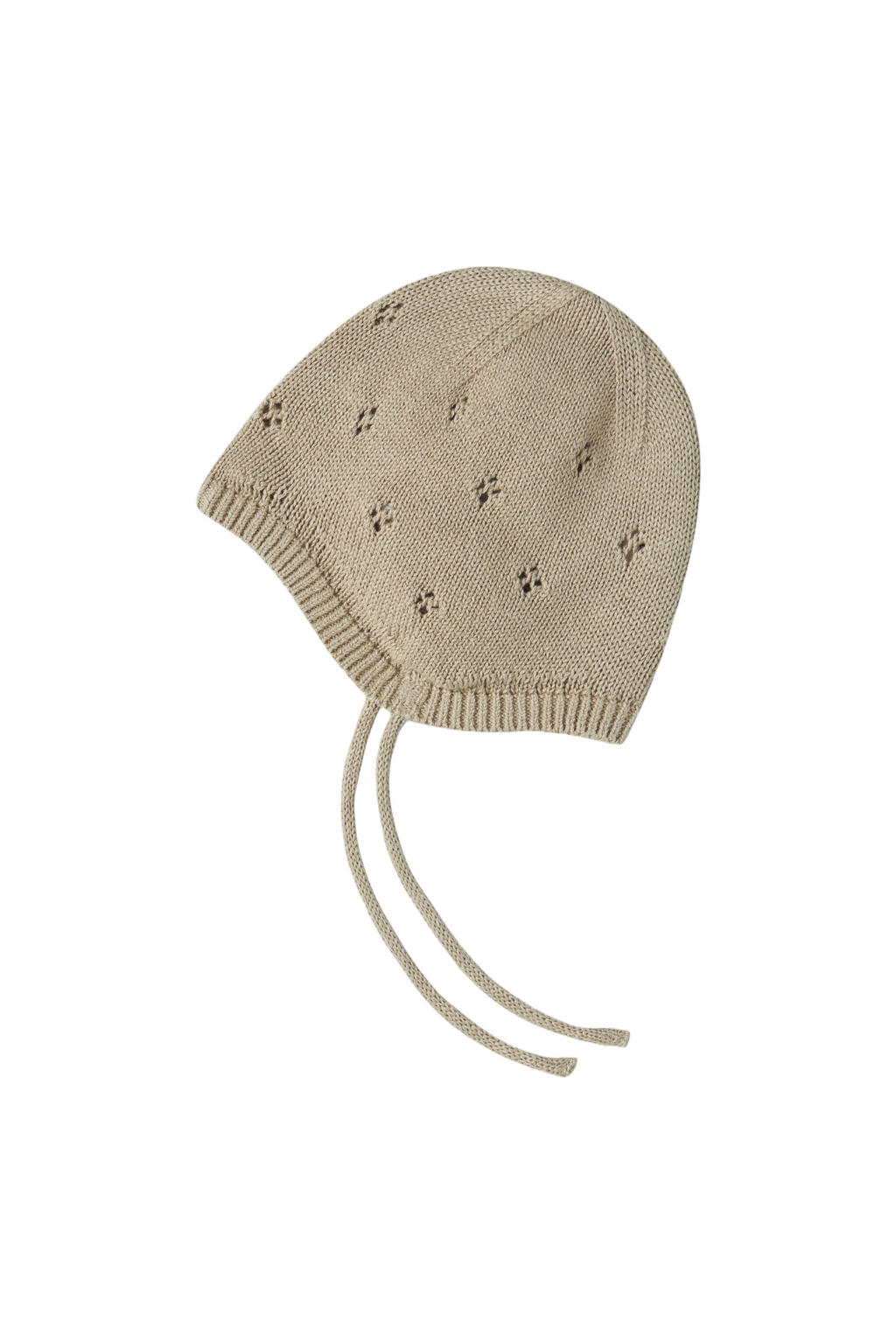 LIL' ATELIER BABY Nbnlaguna katoenen muts - beige