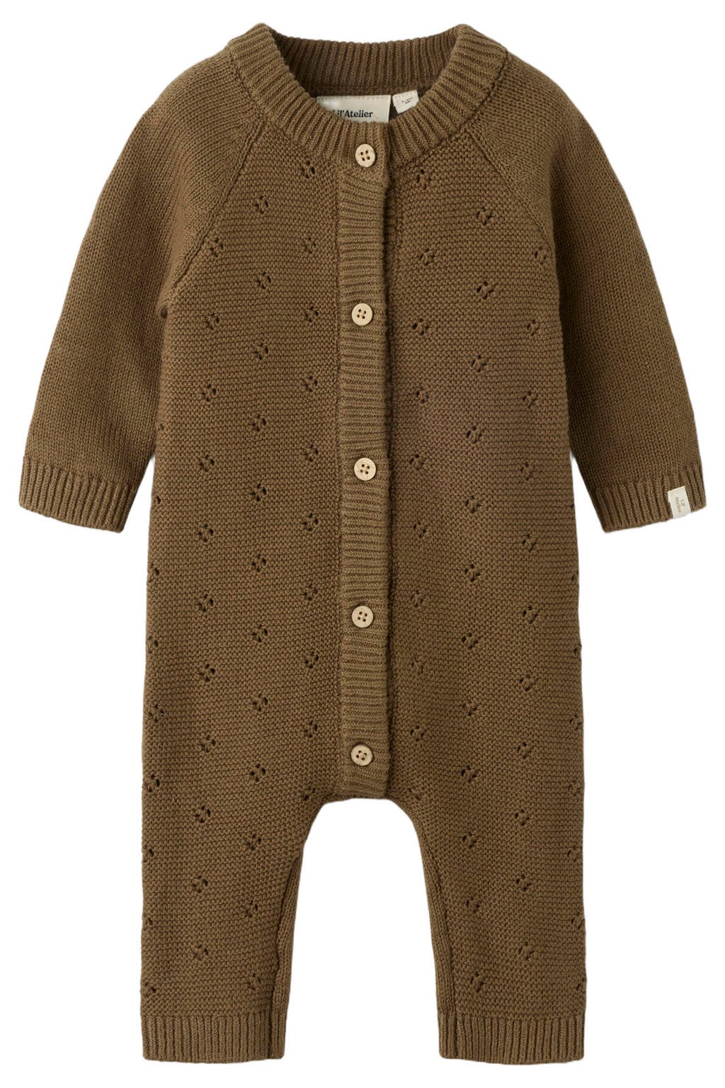 LIL' ATELIER BABY boxpak - donkerbruin