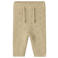 LIL' ATELIER BABY katoenen regular fit gebreide babybroek - beige
