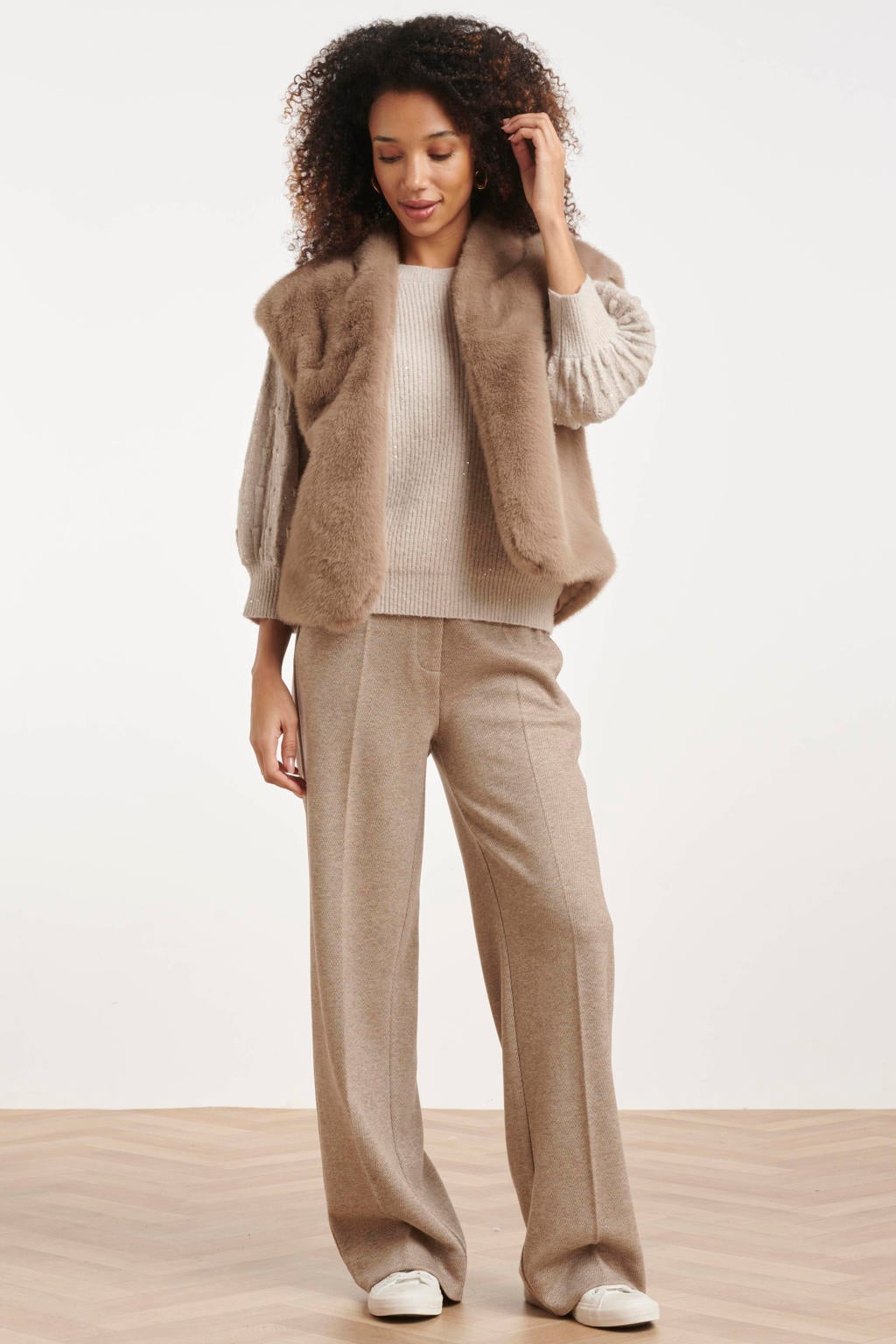 Smashed Lemon gilet - beige