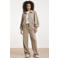 Smashed Lemon bomberjas met wol - beige