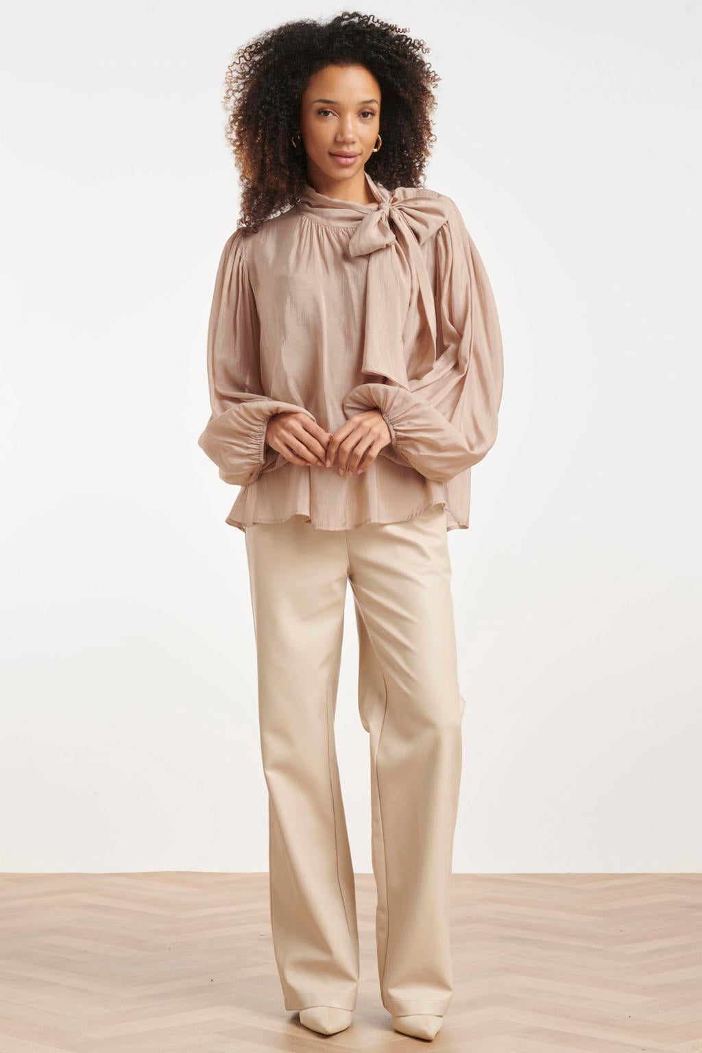 Smashed Lemon top - beige