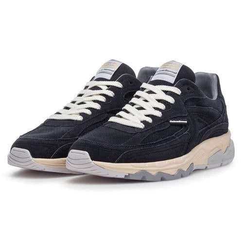 Floris van Bommel De Rezer 02.06 suède sneakers donkerblauw
