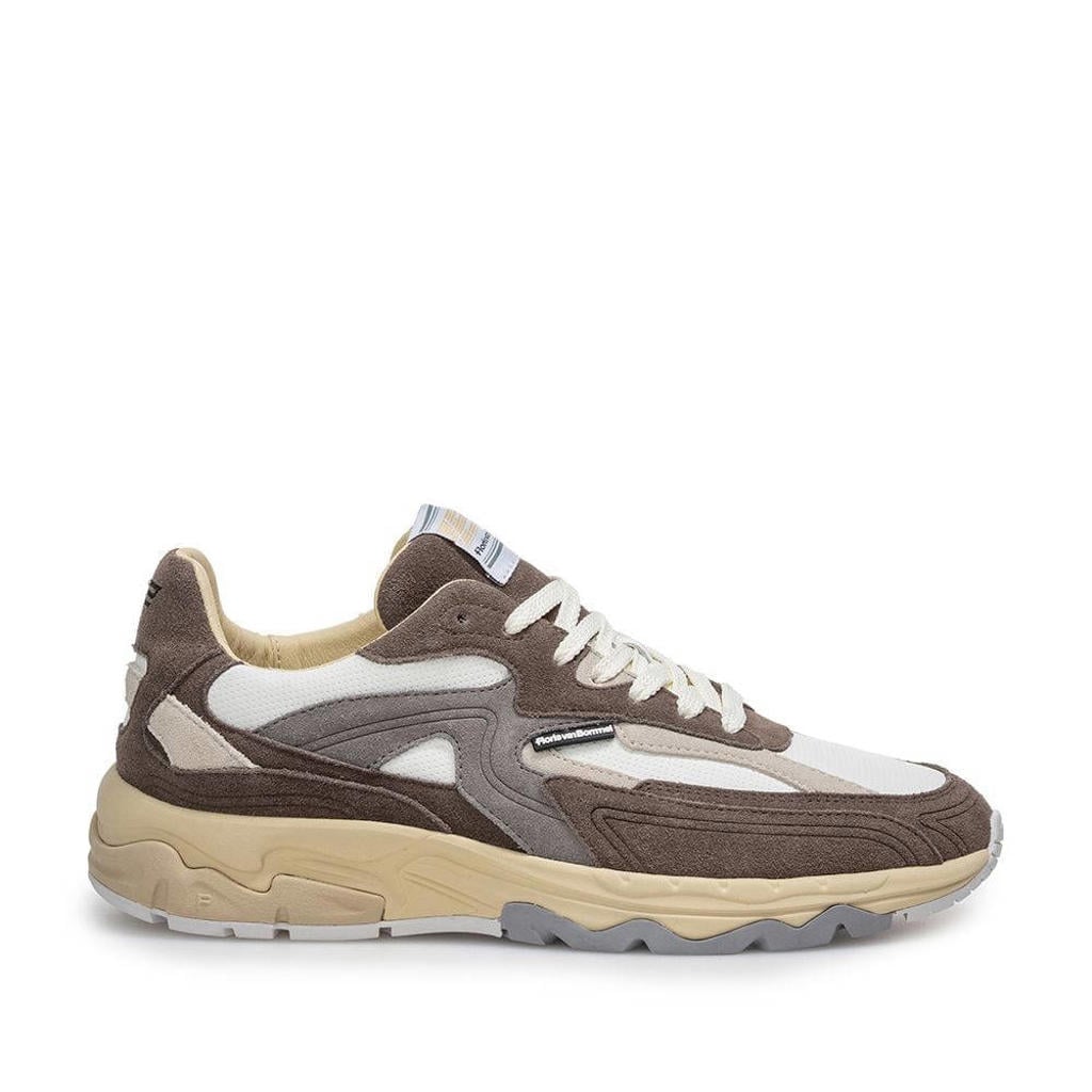 Floris van Bommel De Rezer 02.09 suède sneakers taupe