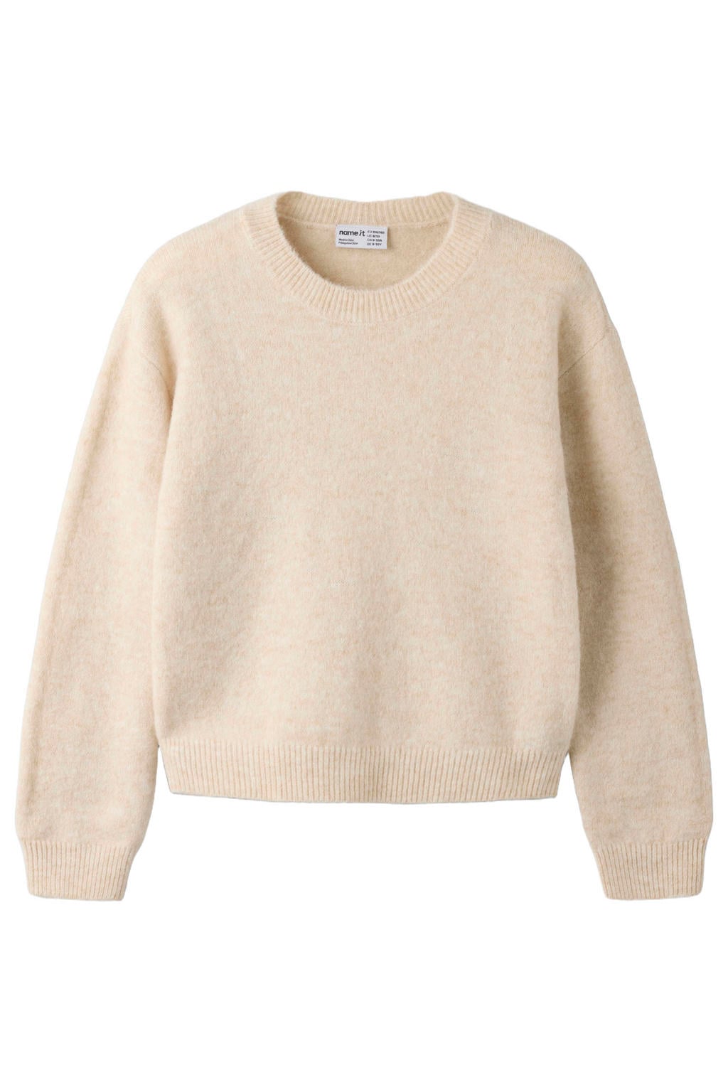 NAME IT KIDS gebreide trui - beige