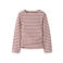 NAME IT KIDS gestreepte longsleeve - rood/wit