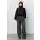 Sofie Schnoor blouse met open rug - zwart