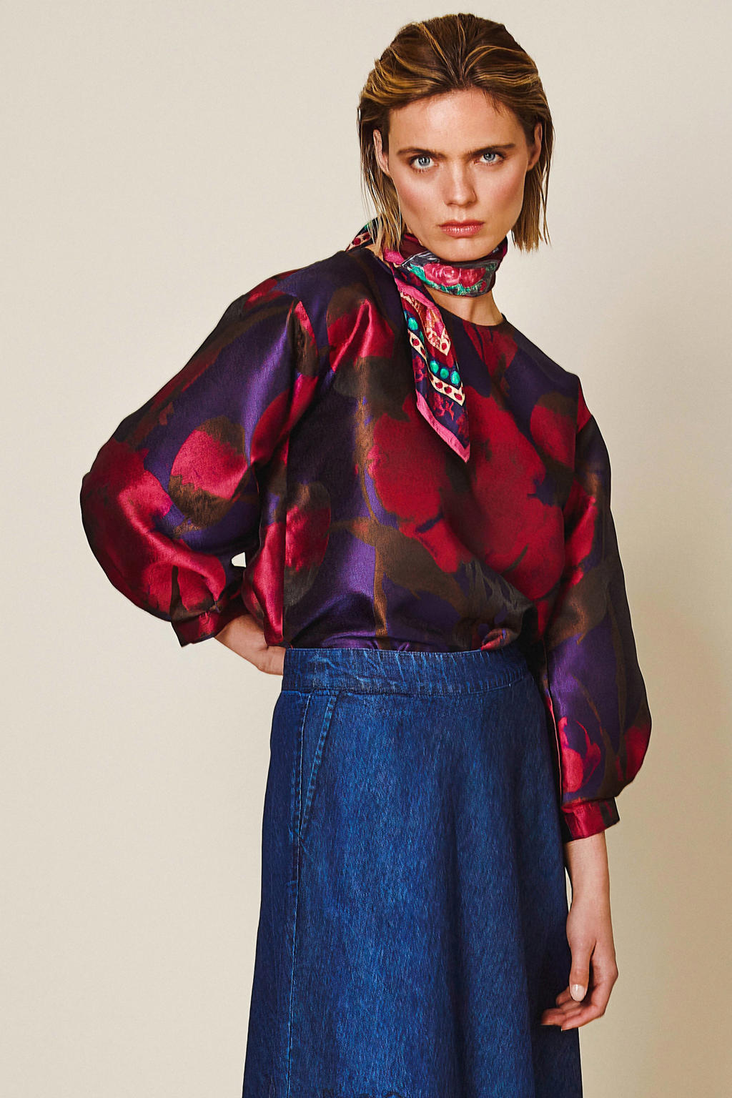 Oilily gebloemde blouse
