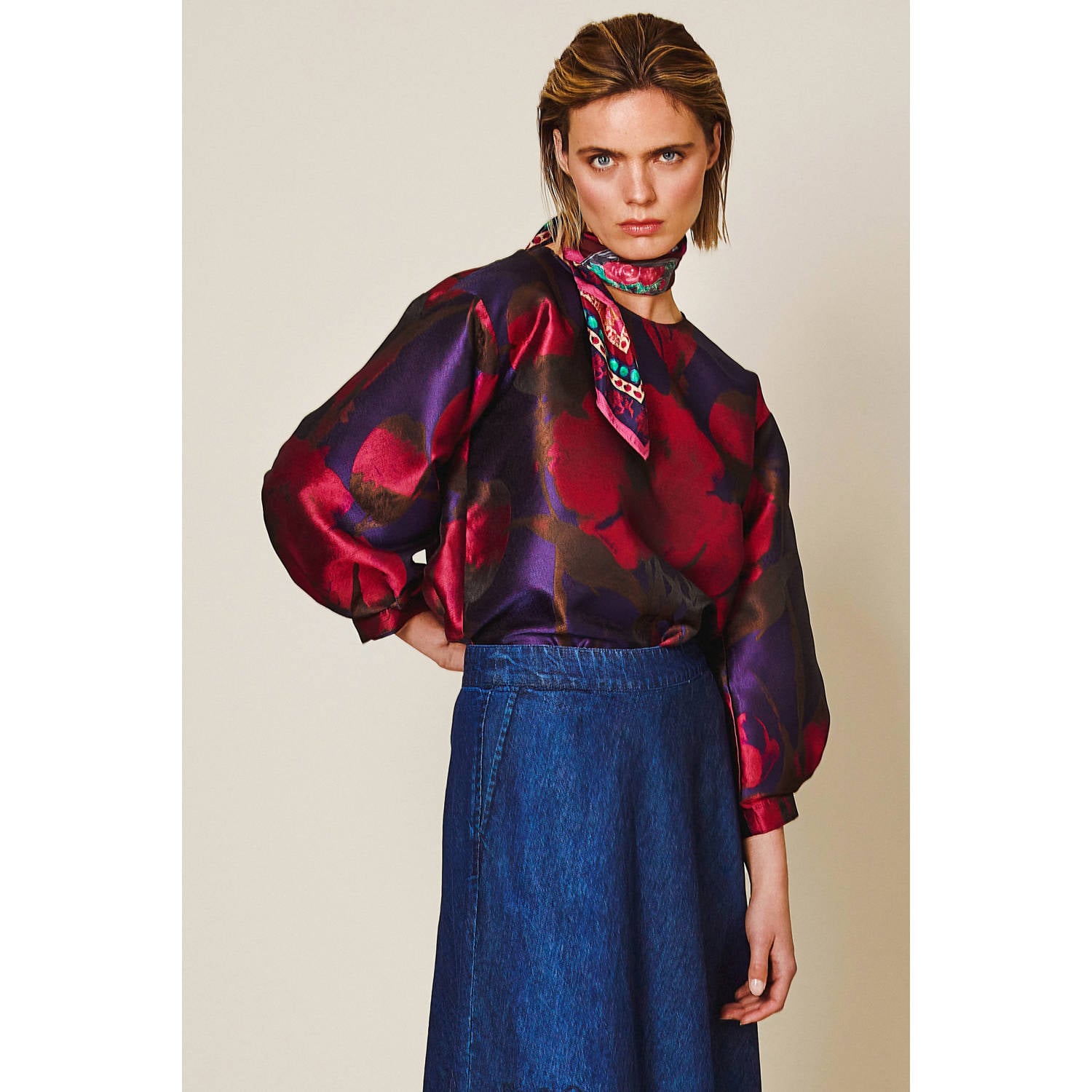 Oilily gebloemde blouse