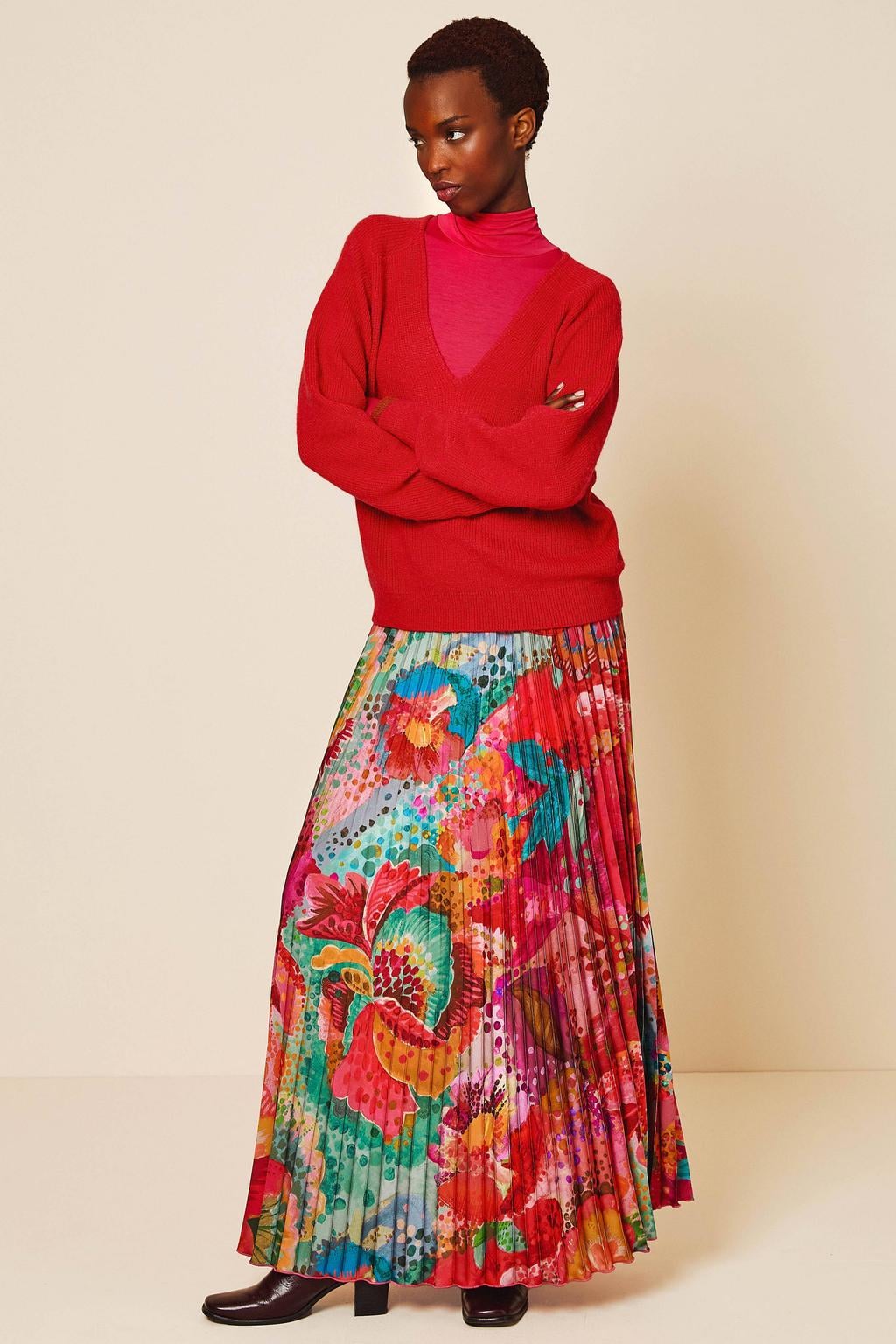 Oilily maxi rok met print - meerkleurig