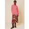 Oilily alpaca gebreide trui met wol - roze