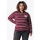 Colourful Rebel Curve gestreepte sweater - rood