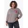 Colourful Rebel Curve katoenen gestreepte sweater - bruin