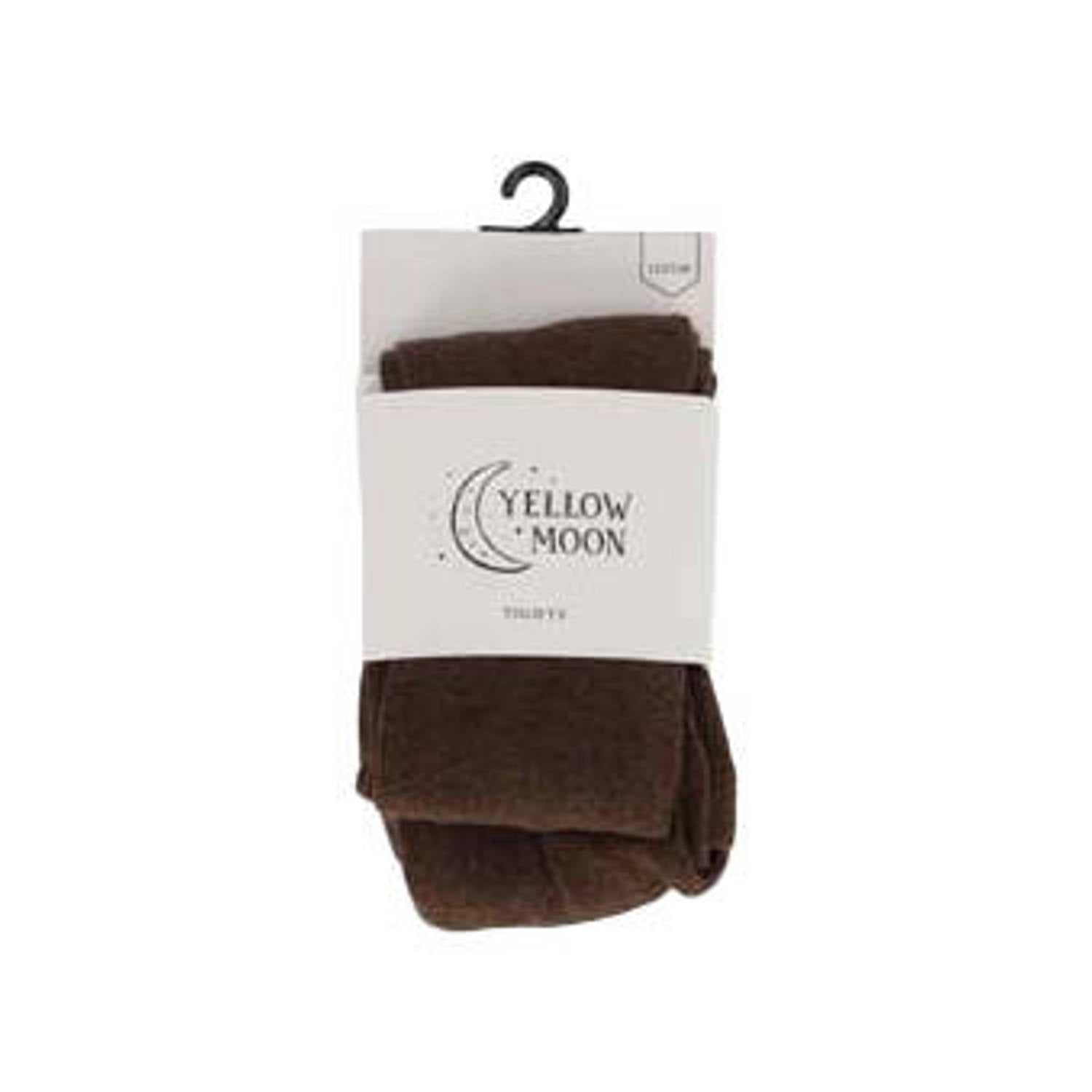 Yellow Moon katoenen maillot bruin