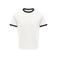 ONLY & SONS regular fit T-shirt - cloud dancer/zwart