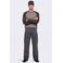 ONLY & SONS relaxed fit longsleeve - falcon/black olive