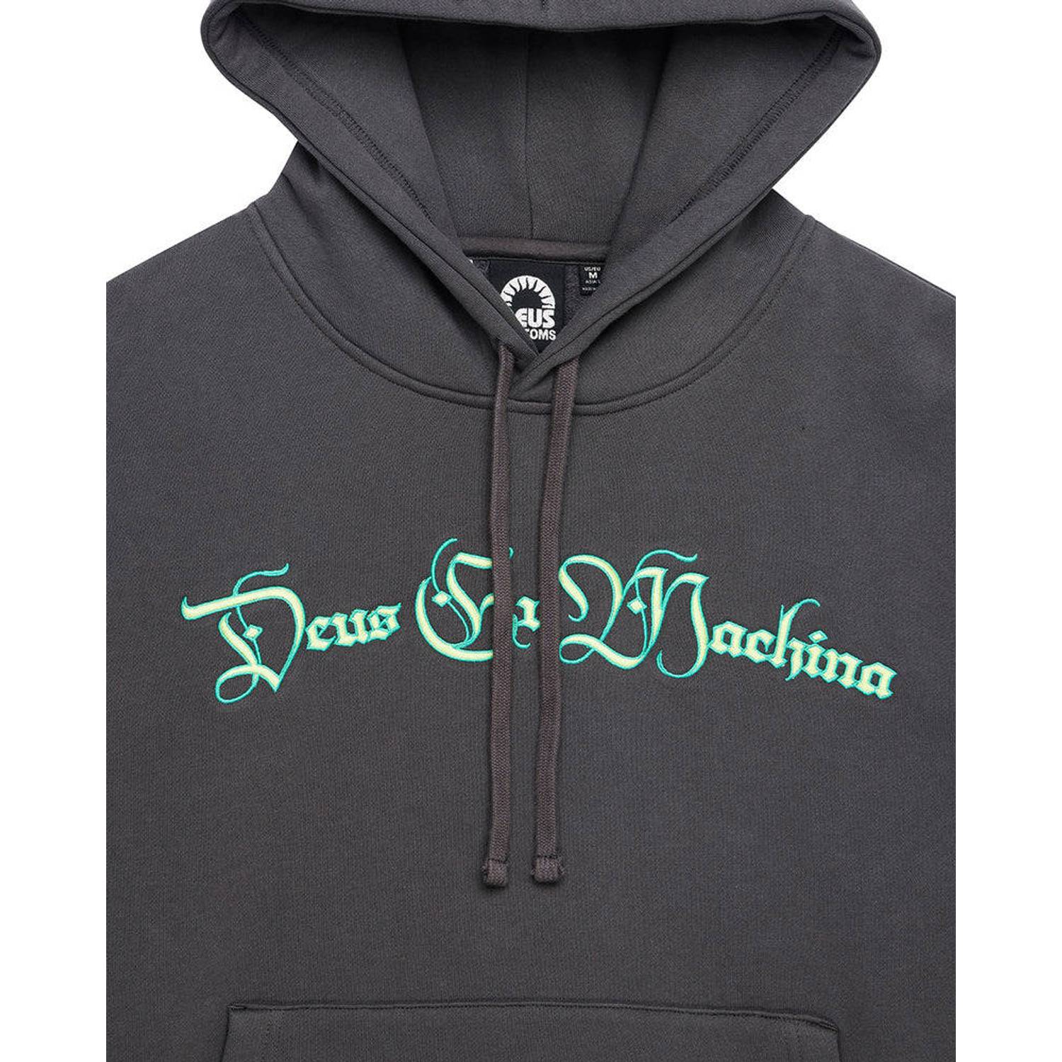 Deus Ex Machina hoodie antraciet