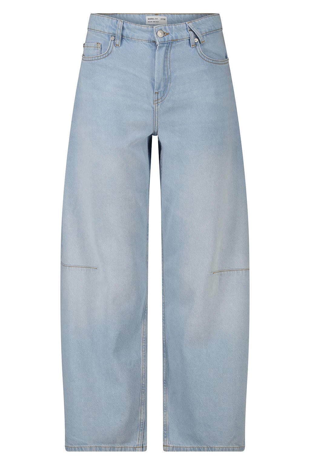 America Today high waist barrel jeans - lichtblauw