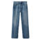 Mango straight leg jeans - medium blauw