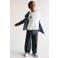 Mango Kids straight leg jeans - donkerblauw