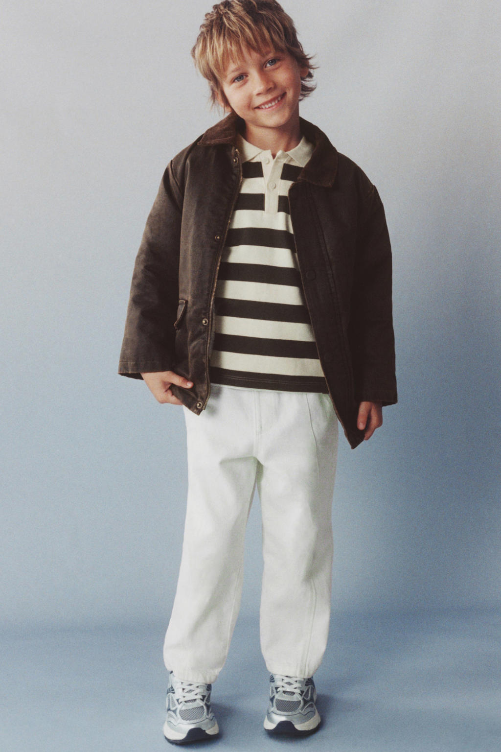 Mango Kids casual broek - wit