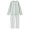 Mango Kids gestreepte pyjama - groen