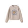 Mango Kids sweater met print - lichtbruin