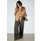 Mango blouse met stippen - bruin