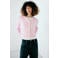 Mango gebreid vest - roze