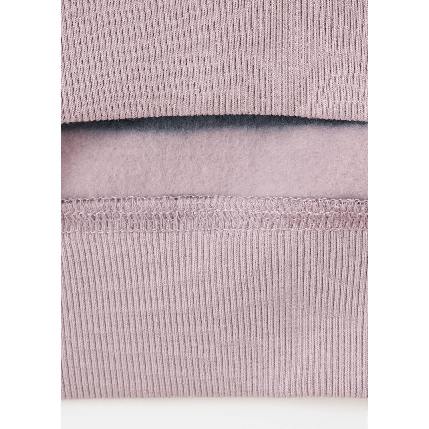 Mango Kids gestreepte sweater met tekst lila