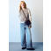 Mango Kids gemêleerde spencer - bruin