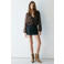 Mango blouse met ruches - bruin