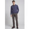 JJ REBEL regular fit gebreide trui - blauw