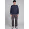JJ REBEL relaxed fit sweater - donkerblauw