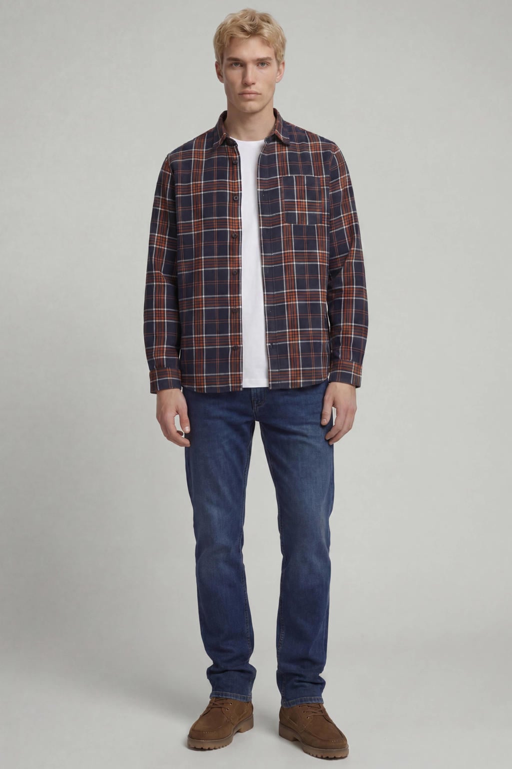 JJ REBEL tapered jeans - blue denim