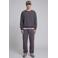 JJ REBEL relaxed fit sweater - asphalt